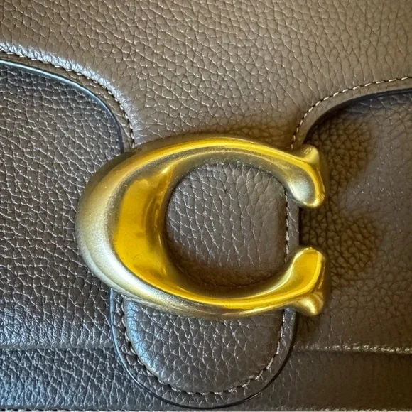 Coach Tabby 26 Shoulder Bag in Dark Stone - Picture 7 of 16